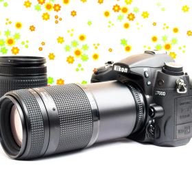 ニコン Nikon D7000☆スマホに転送可♪☆超望遠レンズ付☆一眼レフ