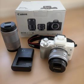 GWセール☆Canon EOS Kiss M ホワイト セット一式