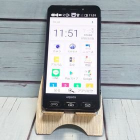 softbank SHARP シンプルスマホ3 509SH ブラック 701