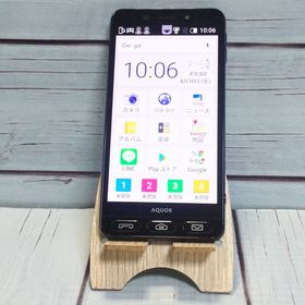 softbank SHARP シンプルスマホ3 509SH ブラック 美品 089