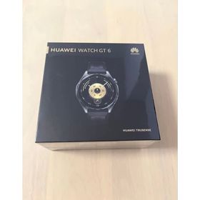 ファーウェイ(HUAWEI)のHUAWEI WATCH GT 6 46mm ブラック ATM-B19(腕時計(デジタル))