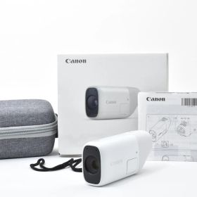 ■ ほぼ新品 ■ キヤノン Canon PowerShot ZOOM ホワイト DS126849 《動作確認済・付属品付》 コンパクト デジタル カメラ #A1103