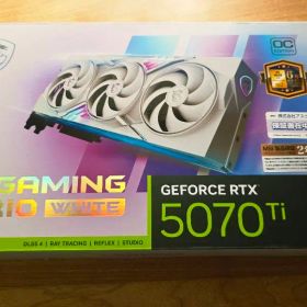 MSI RTX 5070 Ti GAMING TRIO WHITE