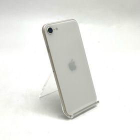 アップル(Apple)の【全額返金保証】【最速発送】Apple iPhone iPhone SE（第3世代） 64GB スターライト au 動作確認済(スマートフォン本体)