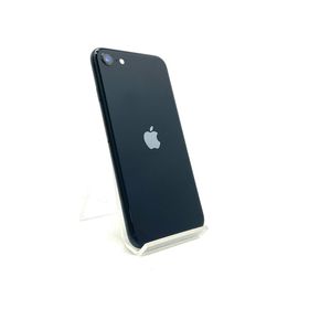 アップル(Apple)の【全額返金保証】【最速発送】Apple iPhone iPhone SE（第3世代） 64GB ミッドナイト Softbank 動作確認済(スマートフォン本体)