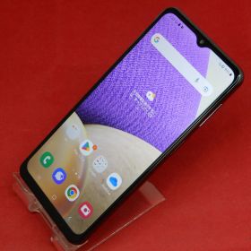 SAMSUNG Galaxy A32 SCG08 5G対応 auSIMロック解除済 オーサムブラック