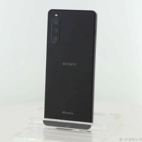 ソフマップ 〔中古品〕 Xperia 10 IV 128GB ブラック SO-52C docomo SIMフリー【198】