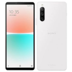 Xperia 10 IV 5G SOG07 有機EL ワイヤレスハイレゾ 大容量バッテリー 特典付 au版 SIMフリー ax104wh-a85z3