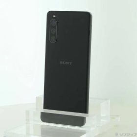 ソフマップ 〔中古品〕 Xperia 10 IV 128GB ブラック XQ-CC44 SIMフリー【377】