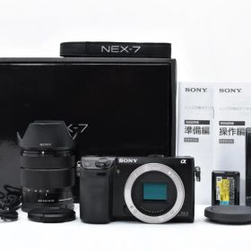【動作品】SONY ソニー NEX-7 18-55mm レンズキット 日本語