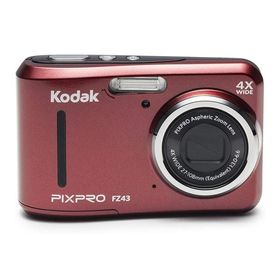 Kodak コダック PIXPRO FZ43 レッド デジタルカメラ コンデジ 乾電池式 1615万画素 光学4倍ズーム FZ43RD