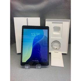 アイパッド(iPad)の美品 国内版 iPad 第７世代 32GB Wi-Fi版 スペースグレイ色(タブレット)