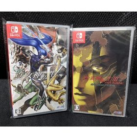 ニンテンドースイッチ(Nintendo Switch)の新品未開封 真・女神転生Ⅲノクターン リマスター+真・女神転生V スイッチセット(家庭用ゲームソフト)