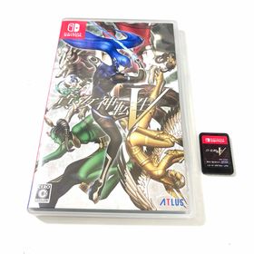 ニンテンドースイッチ(Nintendo Switch)の【美品】任天堂Switch 真・女神転生V 【ソフト・ケース】 (家庭用ゲームソフト)