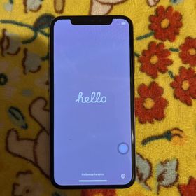 アップル(Apple)の美品！iPhone X 256GB シルバー(スマートフォン本体)