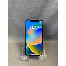 美品 国内版 SIMフリー iPhone X 64GB シルバー色(スマートフォン本体)