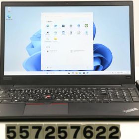 Lenovo ThinkPad E580 Core i3 8130U 2.2GHz/8GB/256GB(SSD)/15.6W/FHD(1920x1080)/Win11【中古】【20260304】