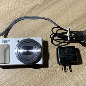 9697 Panasonic Lumix DMC-TZ85 ホワイト デジカメ ジャンク品【コ】