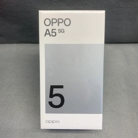 新品未開封 SIMフリー OPPO A5 5G 4GB + 128G ホワイト色