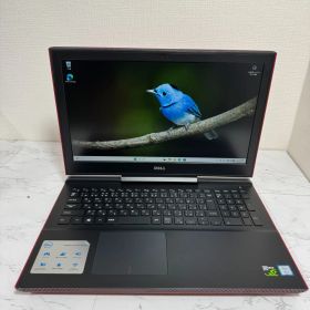 【GPU使用不可 ジャンク】DELL Inspiron 15 7000 Gaming / Core i7 7700HQ / 16GB / 1TB + 128GB / GeForce GTX 1050 Ti 002737