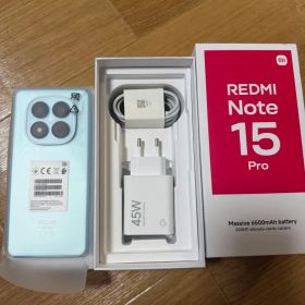 新品開封済み REDMI Note 15Pro SIMフリー Blue
