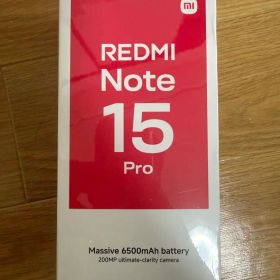 新品未開封 REDMI Note 15 Pro Blue SIMフリー