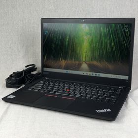 レノボ(Lenovo)の★バッテリー良好★Lenovo レノボ ThinkPad T14 Gen 1【i5-10310U・メモリ16GB・SSD512GB】パソコン ノートPC/WB-260769（469006）(ノートPC)