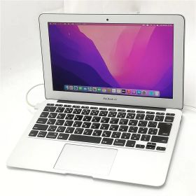 中古美品 Wi-Fi有 アップル ノートパソコン Apple MacBook Air 7,1 A1465 シルバー Core i7 5650U 8GB 512GB 高速SSD 無線LAN MacOS 12.7.6