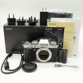 フジフイルム(富士フイルム)の【シャッター回数わずか3066回】■ほぼ新品■ X-T5ボディ シルバー (ミラーレス一眼)