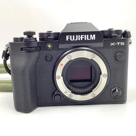 フジフイルム(富士フイルム)の【全額返金保証】【最速発送】FUJIFILM デジタル一眼 X-T5 ボディ ブラック 美品 動作確認済(ミラーレス一眼)