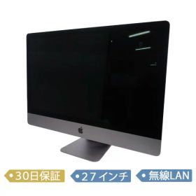 【中古】Apple iMac Pro/Intel Xeon W/メモリ32GB/SSD1TB/2017/27インチ/Mac OS(10.14)/Radeon Pro Vega 56/MQ2Y2J/A/デスクトップ【C】