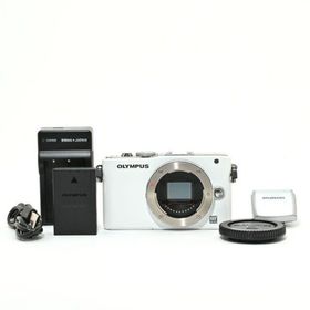 ＜良品＞ OLYMPUS ミラーレス一眼 PEN Lite E-PL3 ボディ(ミラーレス一眼)