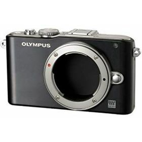 OLYMPUS ミラーレス一眼 PEN Lite E-PL3 ボディ ブラック E-PL3 BODY BLK g6bh9ry(ミラーレス一眼)