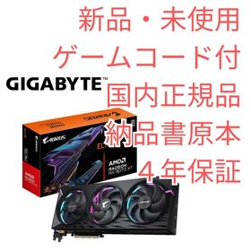 ギガバイト(GIGABYTE)の紅の砂漠コード付【新品・正規品・納品書】RX9070XT Aorus Elite(PCパーツ)