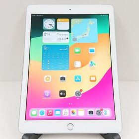 iPad 第6世代 Wi-Fi+Cellular 32GB SIMフリー シルバー c18285
