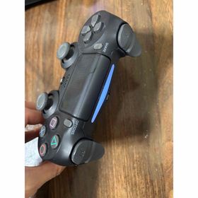【純正】PS4 コントローラー デュアルショック4 ブラック 動作確認済(家庭用ゲーム機本体)