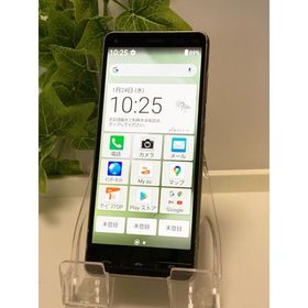 京セラ BASIO4 KYV47 32GB Android スマホ シャンパンゴールド au 〇 通電動作 確認済み 中古 A9702