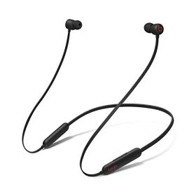 Beats Flexワイヤレスイヤホン ? Apple W1ヘッドフォンチップ、マグネット式イヤーバッド、Class 1 Bluetooth、最大12時間の再生時間 - Beats ブラック