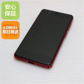 アンドロイド(ANDROID)の新品同様 Rakuten Mini クリムゾンレッド M555(スマートフォン本体)