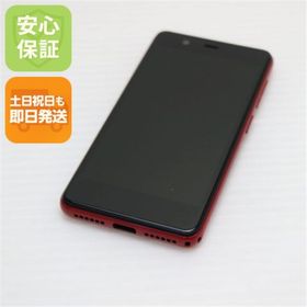アンドロイド(ANDROID)の新品同様 Rakuten Mini クリムゾンレッド M555(スマートフォン本体)