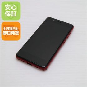 アンドロイド(ANDROID)の新品同様 Rakuten Mini クリムゾンレッド M555(スマートフォン本体)