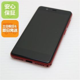 アンドロイド(ANDROID)の新品同様 Rakuten Mini クリムゾンレッド M111(スマートフォン本体)