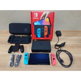 ニンテンドースイッチ(Nintendo Switch)の【超美品】Nintendo Switch 有機EL 本体 その他 おまけ付き(家庭用ゲーム機本体)