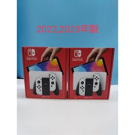 ニンテンドースイッチ(Nintendo Switch)の【2台まとめ売り】Nintendo Switch 有機EL/HEG-001(家庭用ゲーム機本体)