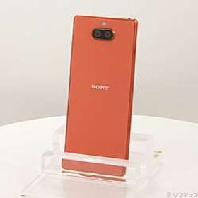 Xperia 8 64GB オレンジ SOV42 auロック解除SIMフリー