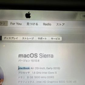 Apple MacBook Air (13-inch, Early 2015)
