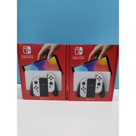 ニンテンドースイッチ(Nintendo Switch)の【2台まとめ売り】Nintendo Switch 有機EL/HEG-001(家庭用ゲーム機本体)