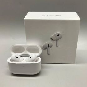 M130 Apple AirPods pro 2 エアポッズ イヤホン イヤフォン ホワイト ハンズフリー ワイヤレスイヤフォン 箱 充電ケーブル付き