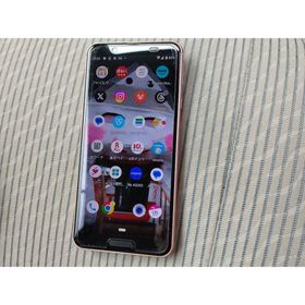 アクオス(AQUOS)のSIMロック解除済★AQUOS Sense3★UQモバイル★64GB★ピンク(スマートフォン本体)