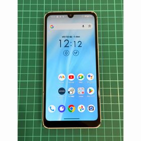 アローズ(arrows)のarrows We2 FCG02 64GB ライトブルー 中古 本体のみ UQ版(スマートフォン本体)